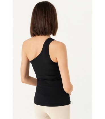 REMY Ribbed One-shoulder Top REMY Ribbed One-shoulder Top