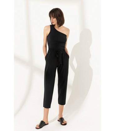 REMY Ribbed One-shoulder Top REMY Ribbed One-shoulder Top